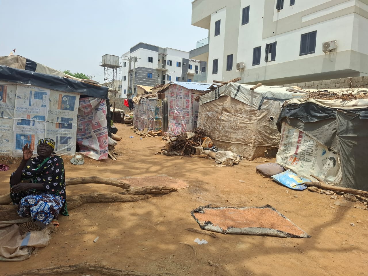 A community elder at a settlement visited by EPEJCOR