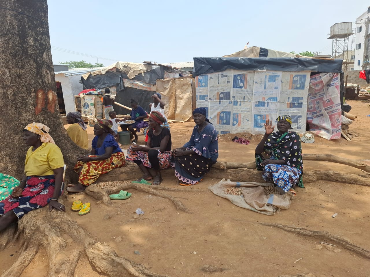 Community engagement session with local women